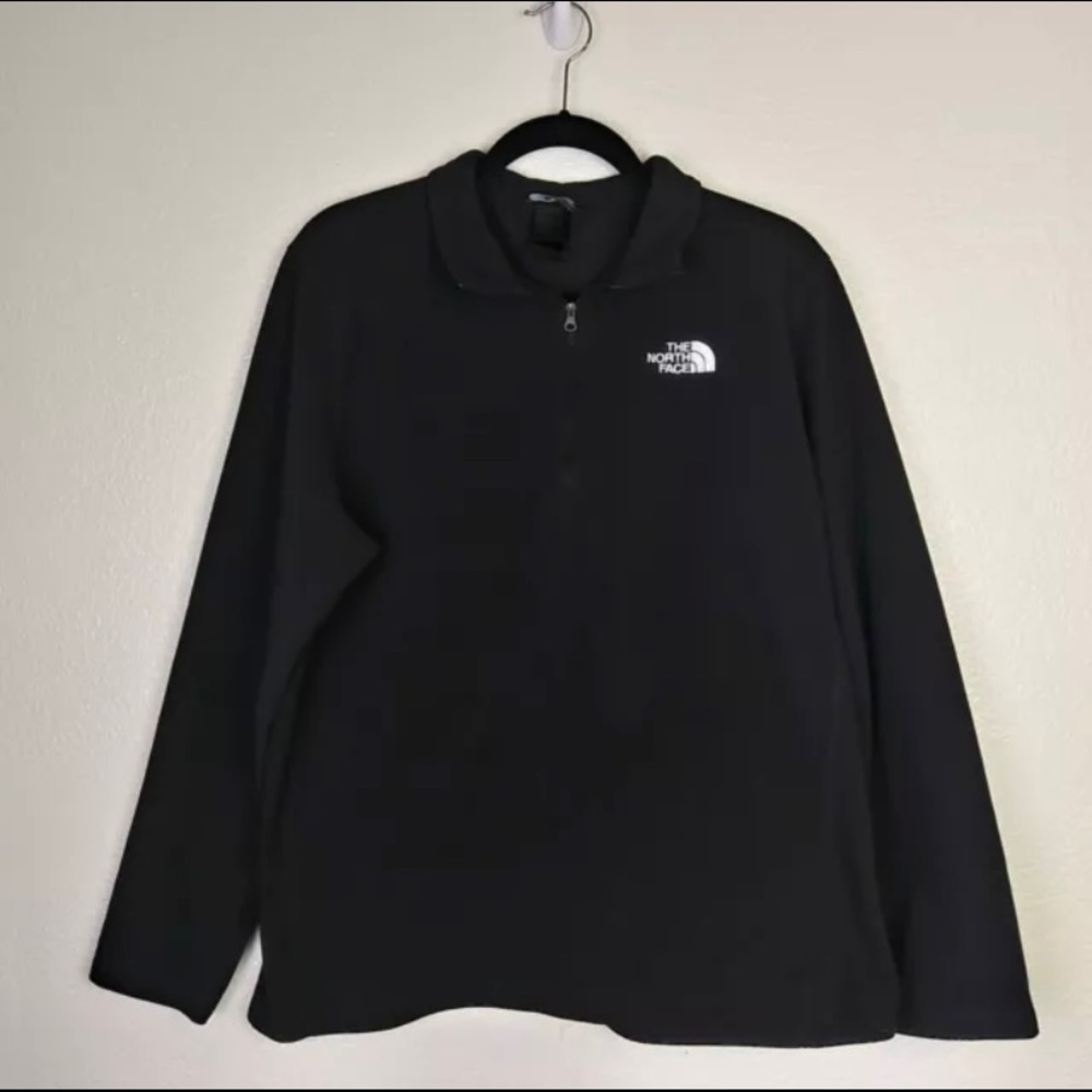 North Face Men’s QTR Sweatshirt Pullover Zip Large